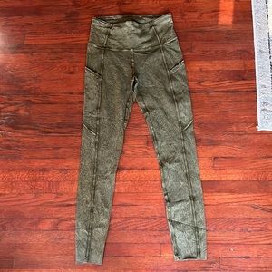 Lululemon Fast N Free Ice Dye Legging 25”